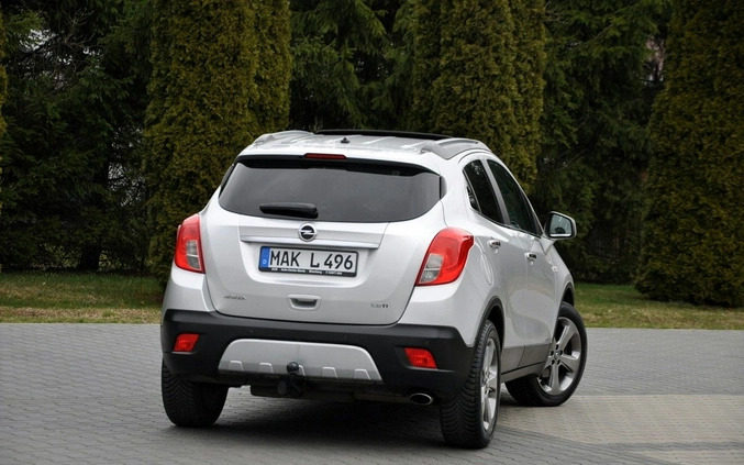 Opel Mokka cena 37900 przebieg: 215217, rok produkcji 2013 z Korsze małe 781